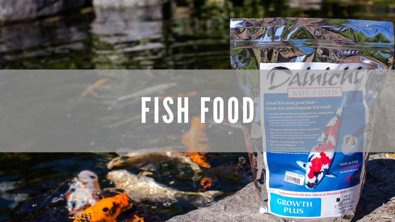 Visit Falling Water Gardens to get premium fish food for your koi and goldfish.