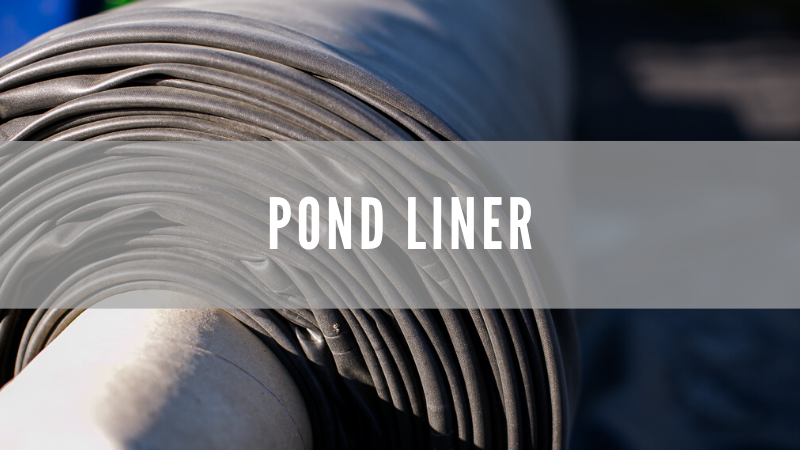 If you are a DIY person you'll want to visit us to get everything you need to install a pond in your garden including pond liner.